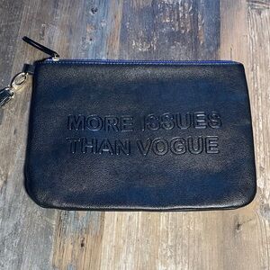 Black Leather Pouch